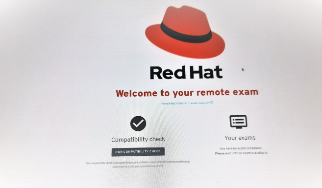 Red Hat Individual Exam Scheduler